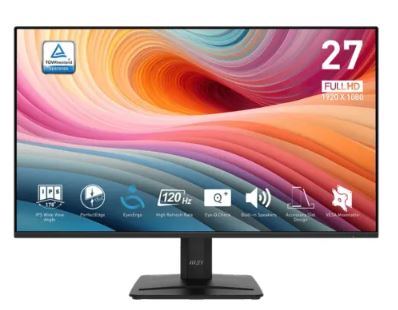 MSI PRO MP275 E2 27" 120Hz IPS FHD Monitor