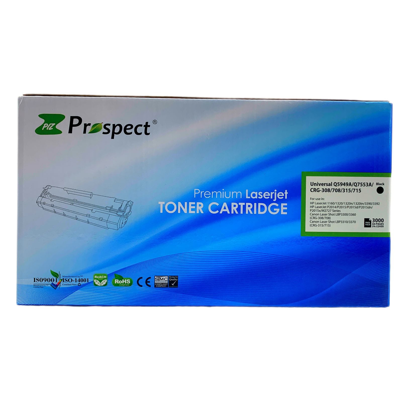 Prospect 49A Black Premium LaserJet Toner Cartridge